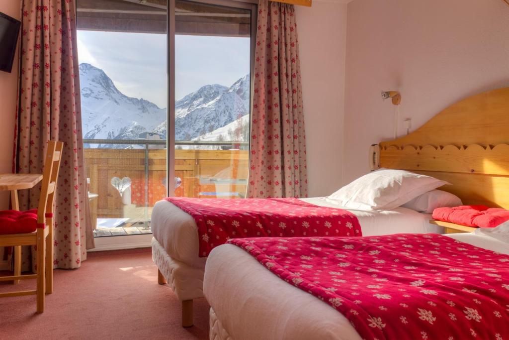 Hotel Adret Les Deux Alpes Bilik gambar