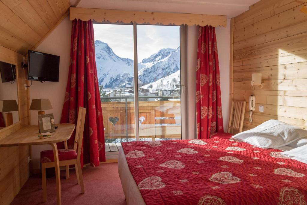 Hotel Adret Les Deux Alpes Bilik gambar